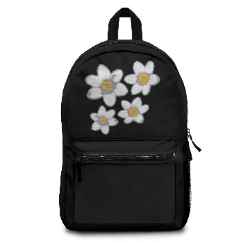 Discover pattern design flower beautiful daisy flower butte Backpacks