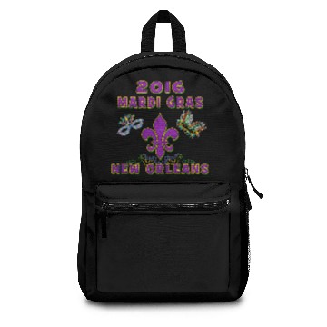 Discover 2016 Mardi Gras 2016 New Orleans Backpacks