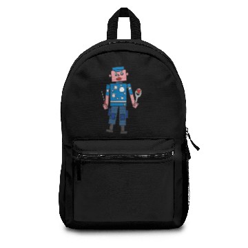 Discover robot man Backpacks