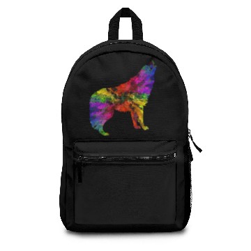 Discover Multispectral Gem Howling Wolf Backpacks