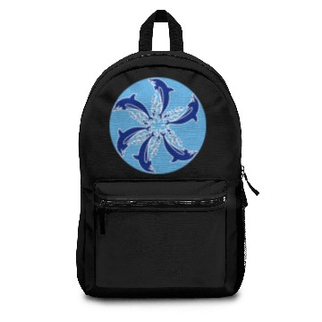 Discover Jumping dolphin Backpacks