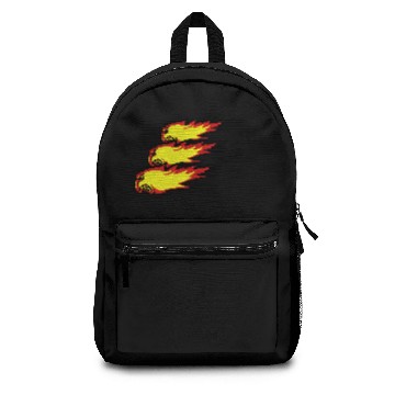 Discover Fire flame fireball formation agro Backpacks