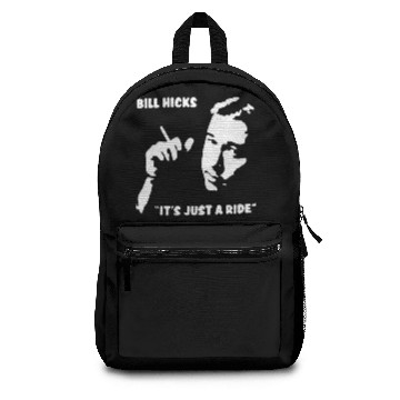 Discover Bill Hicks comedy Legend Stencil Backpacks