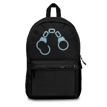 Discover Handcuffs Light Blue Cart Backpacks