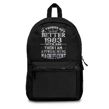 Discover IF THINGS GET BETTER WITH AGE-1983 Backpacks