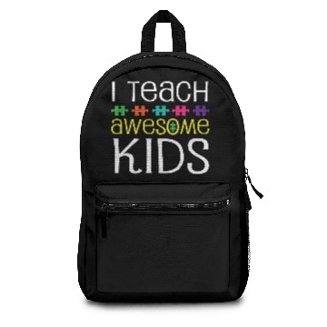 Discover Autism Teacher Awareness Support Backpacks