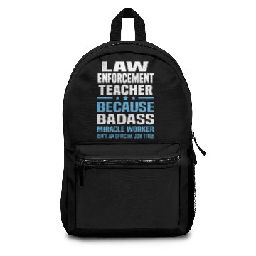 Discover Law Enforcement Teacher Backpacks