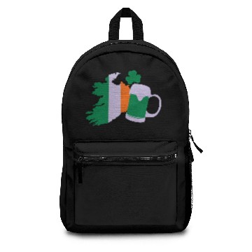 Discover St Patricks Day, Irish Beer, Clover Backpacks