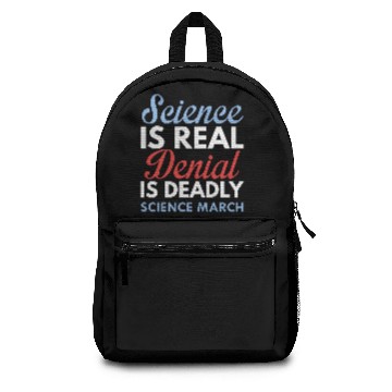 Discover Science Is Real Backpacks