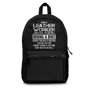 Discover Leather Worker Backpacks