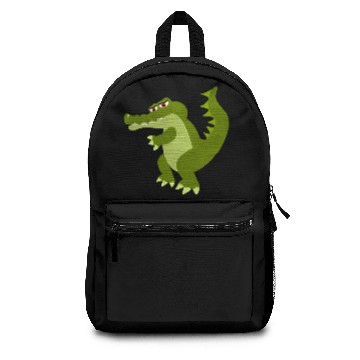 Discover Sad Crocodile Cartoon Backpacks