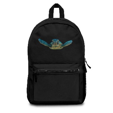 Discover sea turtle am431 Backpacks