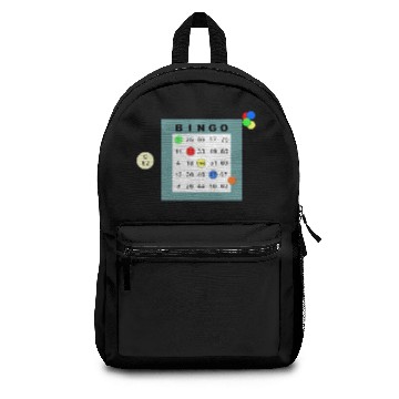 Discover Bingo card Backpacks