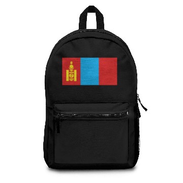 Discover Mongolia Flag Backpacks