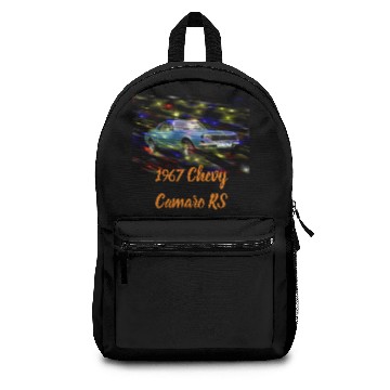 Discover 1967 Chevy Camaro RS Men's Basic Dark Backpacks
