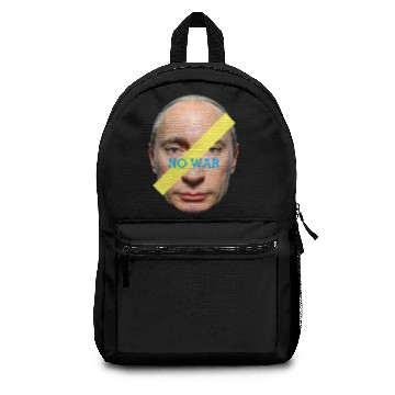 Discover NO WAR PUTIN Backpacks