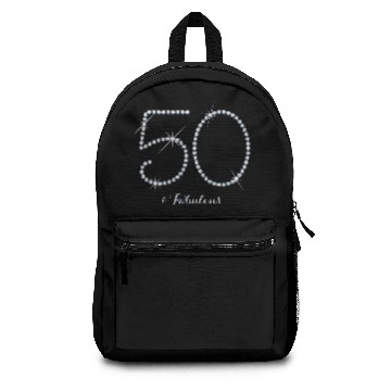 Discover Faux Rhinestone 50th Birthday Backpacks