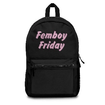 Discover Femboy Friday Aesthetic Crossdressing Backpacks