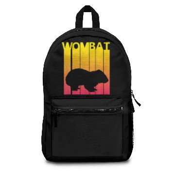 Discover Wombat Animal Retro Costume Backpacks