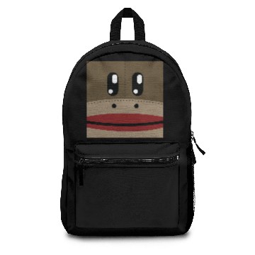 Discover Sock Monkey Face Products Backpacks