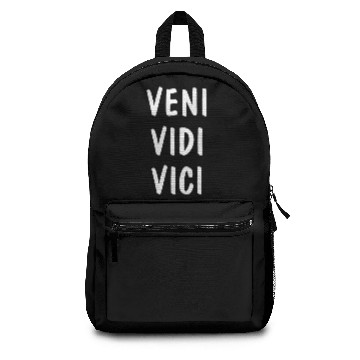 Discover Latin: Veni, Vidi, Vici Backpacks