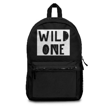 Discover My Kid "Wild One" One Piece Unique Funny Backpacks