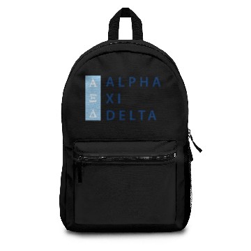 Discover Alpha Xi Delta Stacked Backpacks