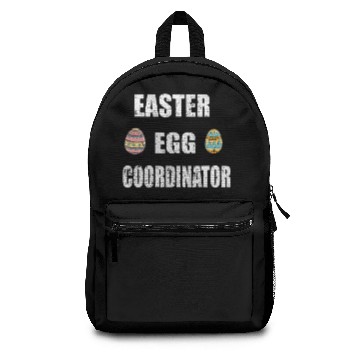Discover Funny Easter Sunday, Cool Easter Egg Coordinator Backpacks