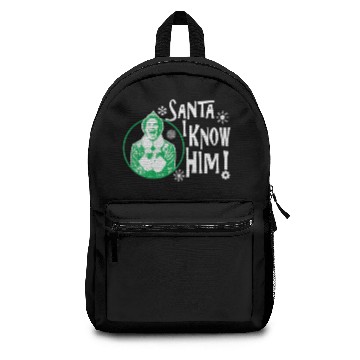 Discover Santa I Know Him Backpacks