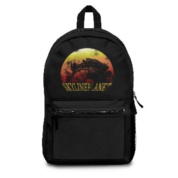 Discover skyline planet Backpacks