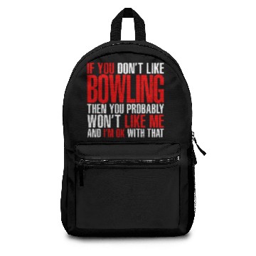 Discover If you dont like Bowling Backpacks
