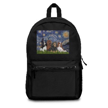 Discover Cavaliers (four) - Starry Night Backpacks