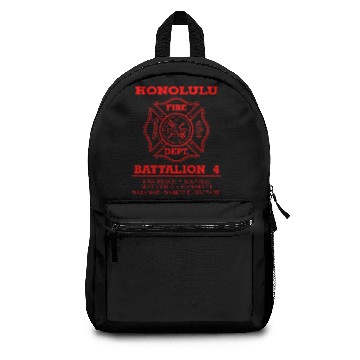 Discover Honolulu Fire Dept. Battalion 4 Backpacks