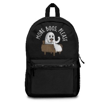 Discover More Boos Please Beer Lover Ghost Hunting Hallowee Backpacks