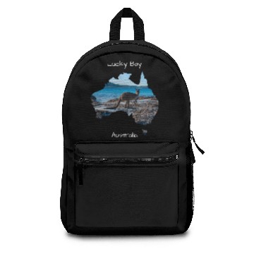 Discover Blue Lucky Bay Beach Kangaroo Australia Backpacks
