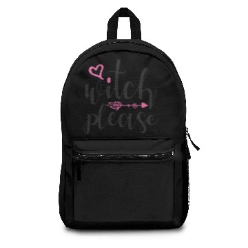 Discover Witch Please 3/4 Sleeve Raglan Backpacks