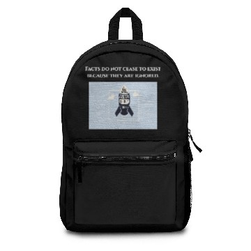 Discover Facts do not cease to exist, dark gray, Backpacks