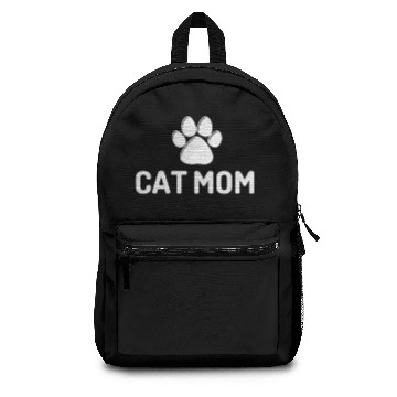 Discover Cat Mom-Cat-Cute-Kitty-Cats-Mom-Funny Backpacks