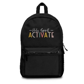 Discover Holy Spirit Activate Christian Faith Jesus Backpacks