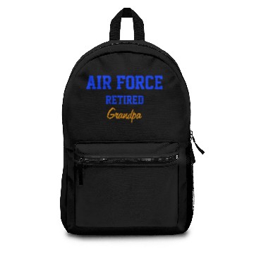 Discover Air Force retired Grandpa Backpacks Backpacks