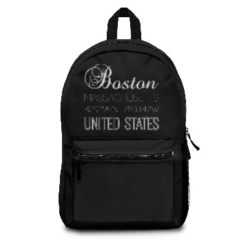 Discover Boston, Massachusetts, United States stylish Backpacks