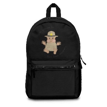 Discover State trooper mommy Backpacks