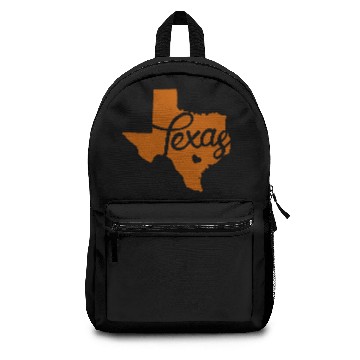 Discover Burnt Orange Texas Heart Backpacks