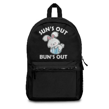Discover Funny Suns Out Buns Out Easter Day Easter Bunny Backpacks