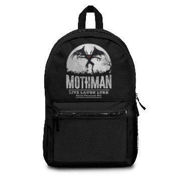 Discover Mothman Cryptid Point Pleasant Cryptozoology Backpacks