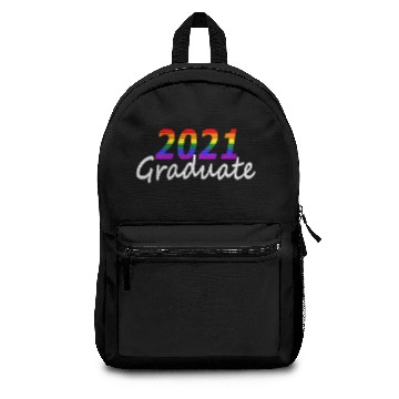 Discover Graduation Gay Pride Senior Class Of 2021 Graduate Backpacks