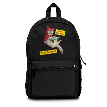 Discover Cranky Devil Cat Backpacks