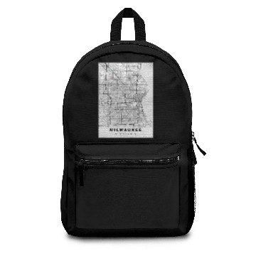 Discover Milwaukee Map Backpacks