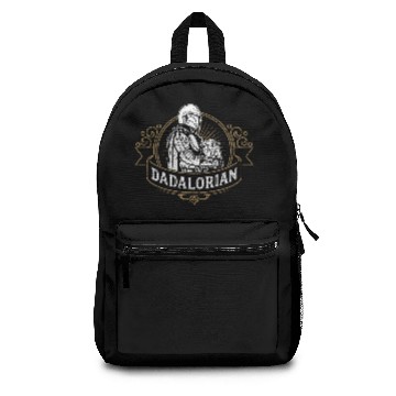 Discover Dadalorian Vintage Badge Backpacks