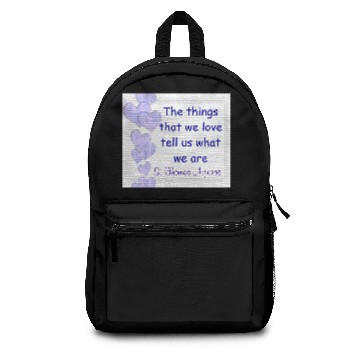 Discover St Thomas Aquinas Backpacks